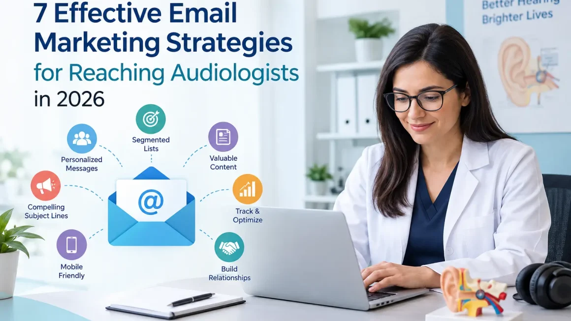 7 Effective Email Marketing Strategies for Reaching Audiologists
